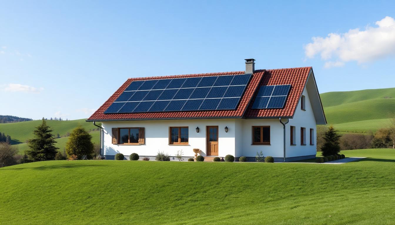 Bayerisches Einfamilienhaus mit Photovoltaikanlage
