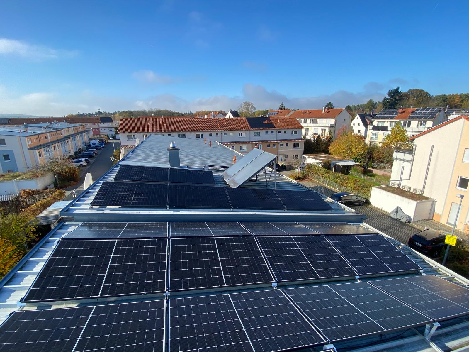 Projektbeispiel: Ost-West-Photovoltaikanlage bei Forchheim in Eggolsheim
